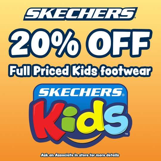 20% Off Kids Footwear 