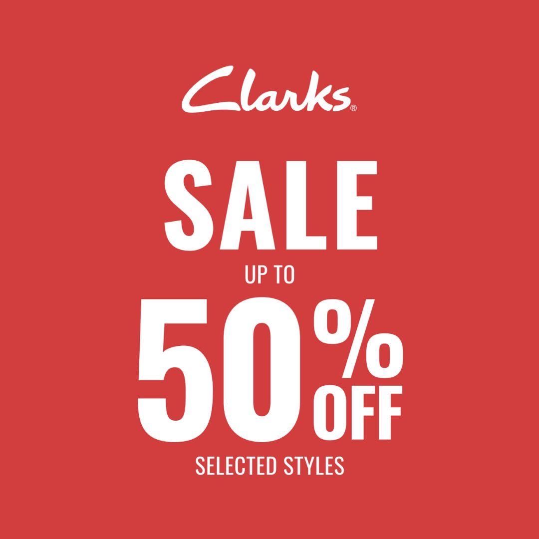 Clark’s 50% off Sale 